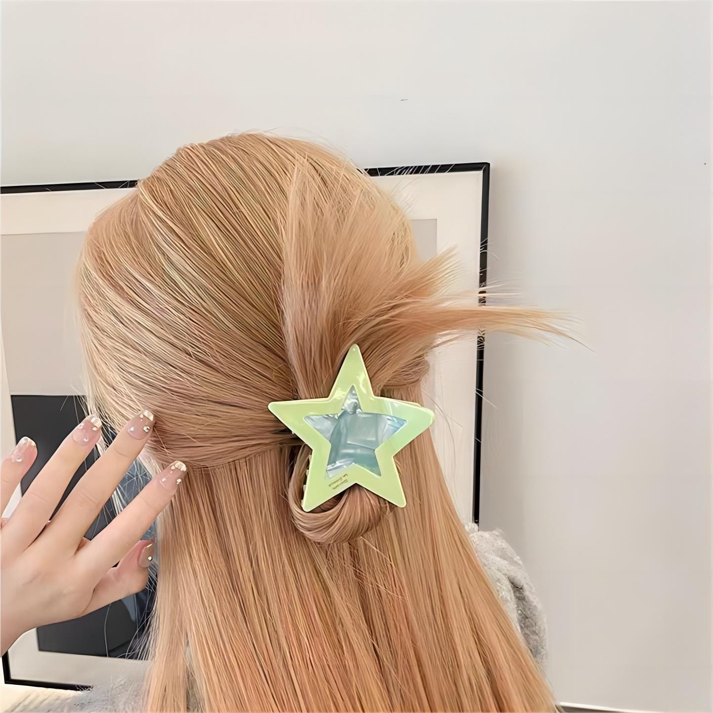Chic Colorful Star Hair Claw Clip