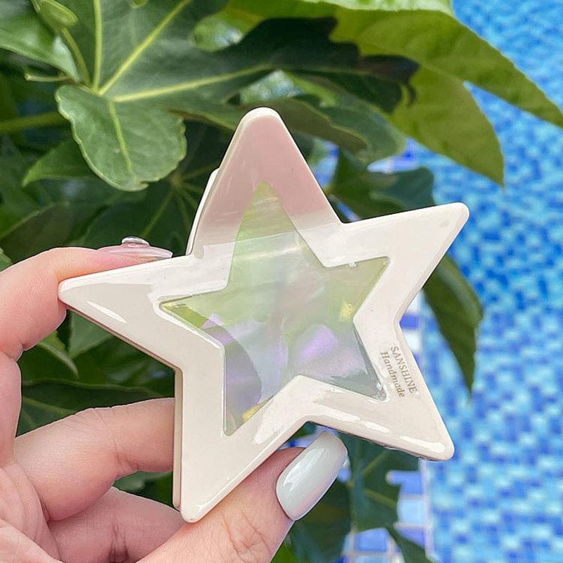 Chic Colorful Star Hair Claw Clip