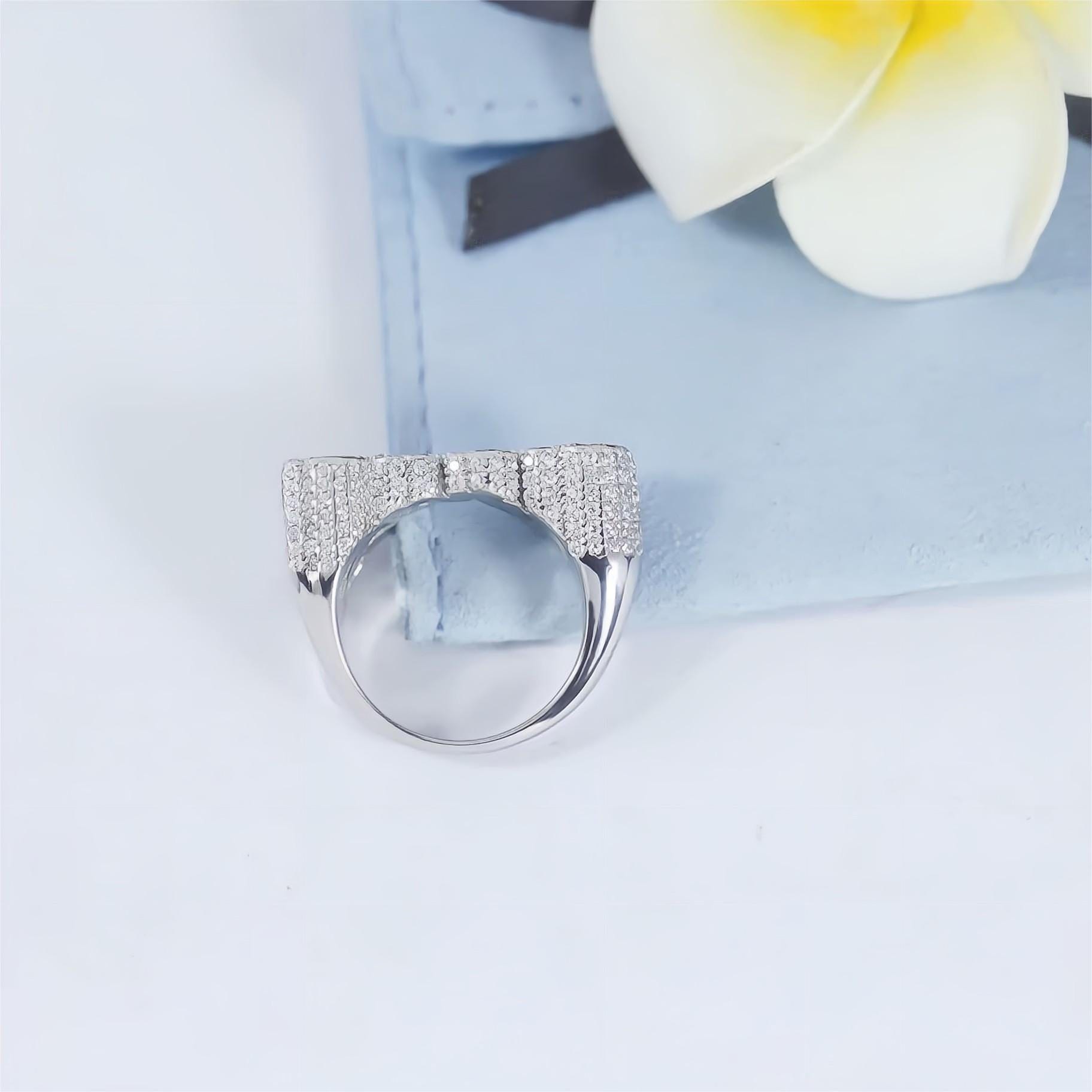 Chic CZ Inlaid Barbie Ring