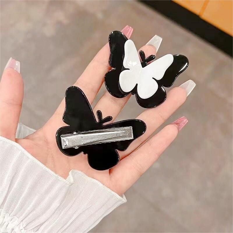 Chic Duo Butterfly Hair Clip