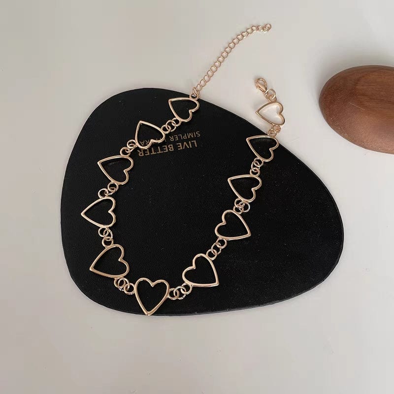 Chic Heart Chain Necklace