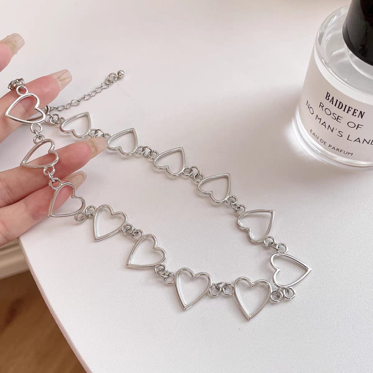 Chic Heart Chain Necklace