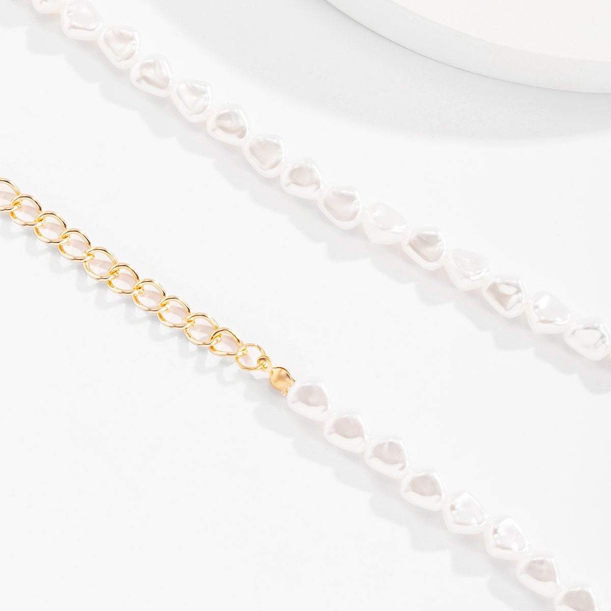 Chic Irregular Pearl Waist Chain