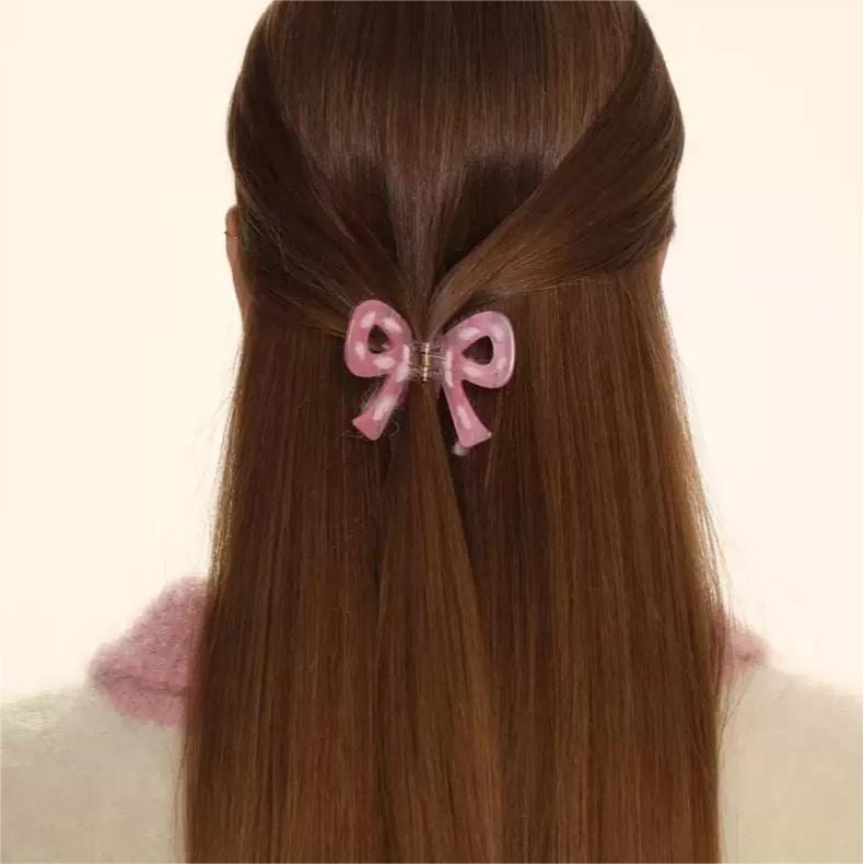 Chic Knitting Wool Woven Ribbon Hair Clip