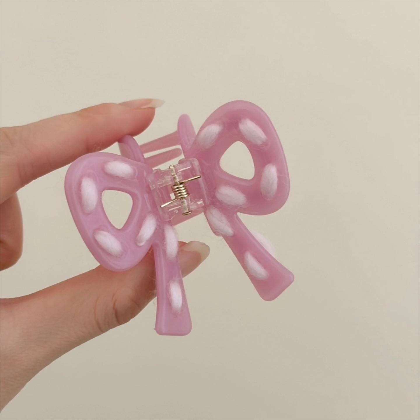 Chic Knitting Wool Woven Ribbon Hair Clip