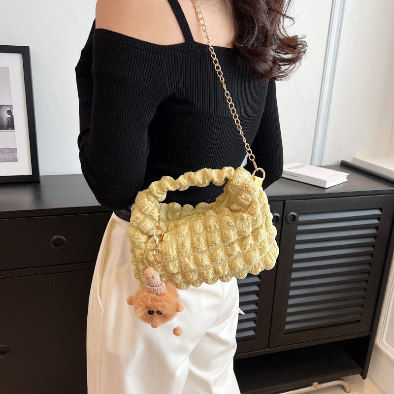 Chic Puffy Tote Shoulder Bag