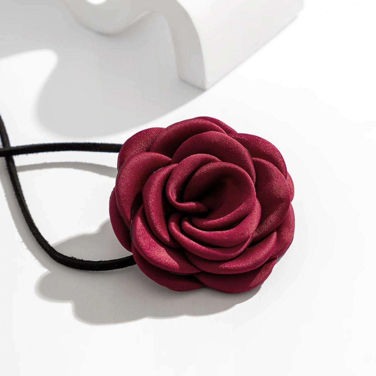 Chic Rose Flower Velvet Collar Choker