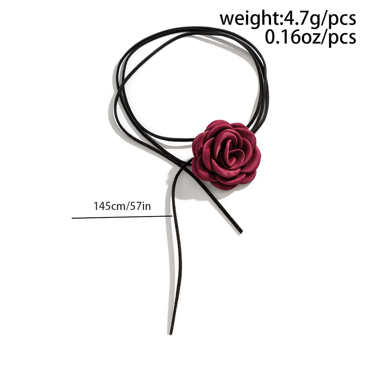 Chic Rose Flower Velvet Collar Choker