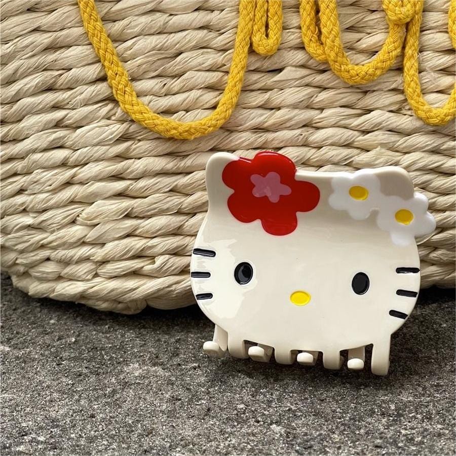 Chic Sanrio Hello Kitty Chignon Claw Clip Hair Clip