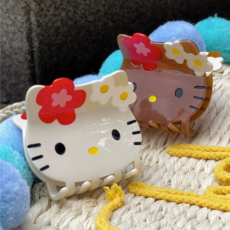 Chic Sanrio Hello Kitty Chignon Claw Clip Hair Clip