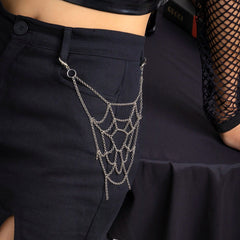 Chic Spider Cobweb Cable Trouser Chain