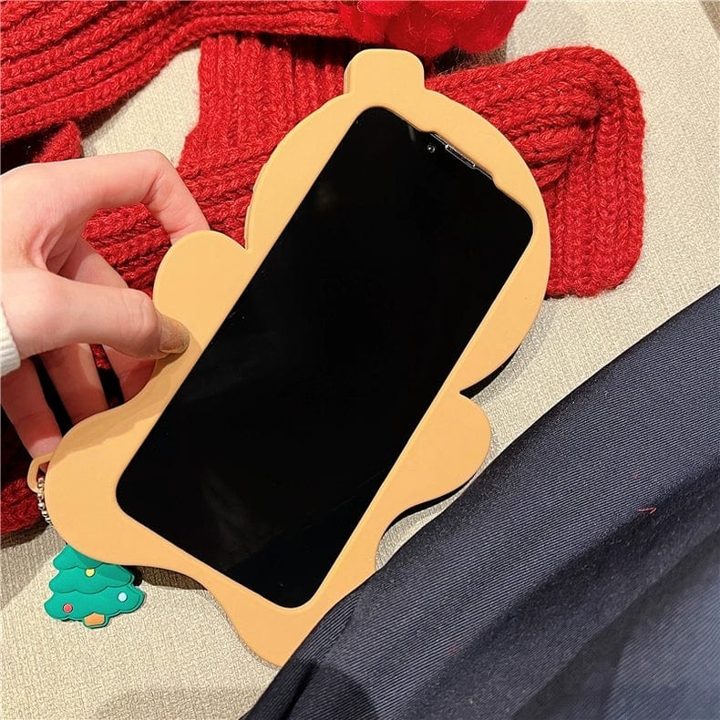 Cute Gingerbread Man iPhone Case