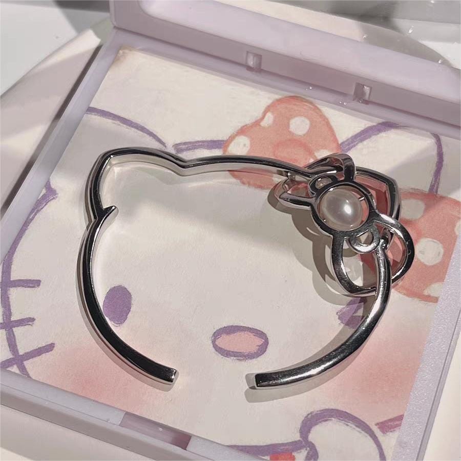 Cute Hello Kitty Bangle Bracelet