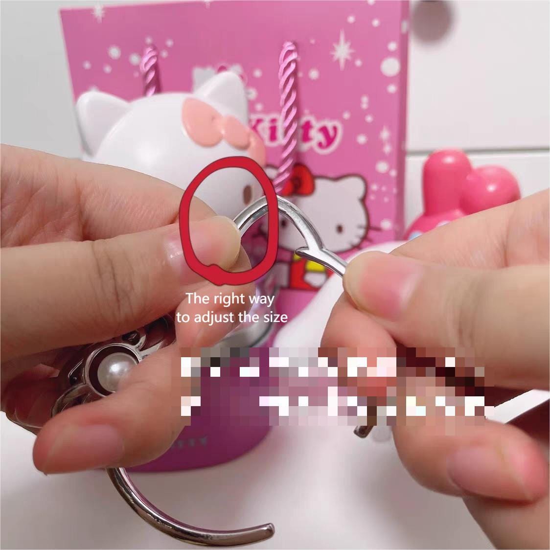 Cute Hello Kitty Bangle Bracelet