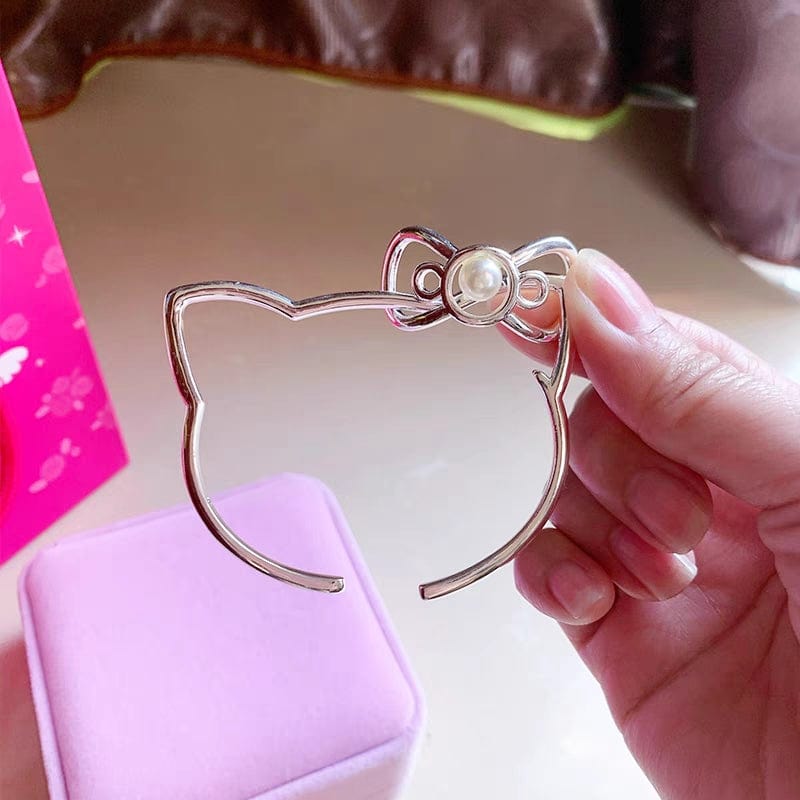 Cute Hello Kitty Bangle Bracelet