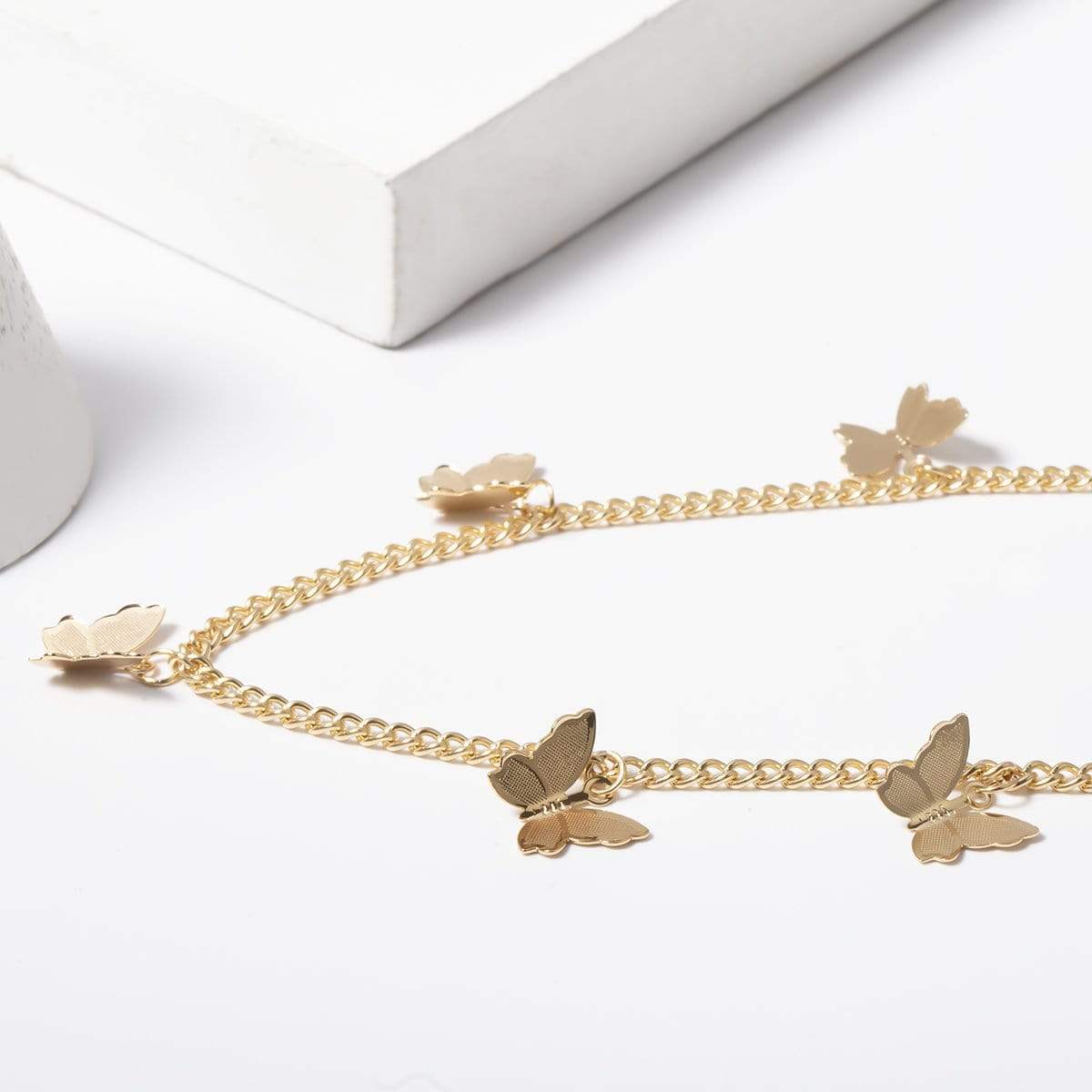 Dainty Butterfly Choker Necklace