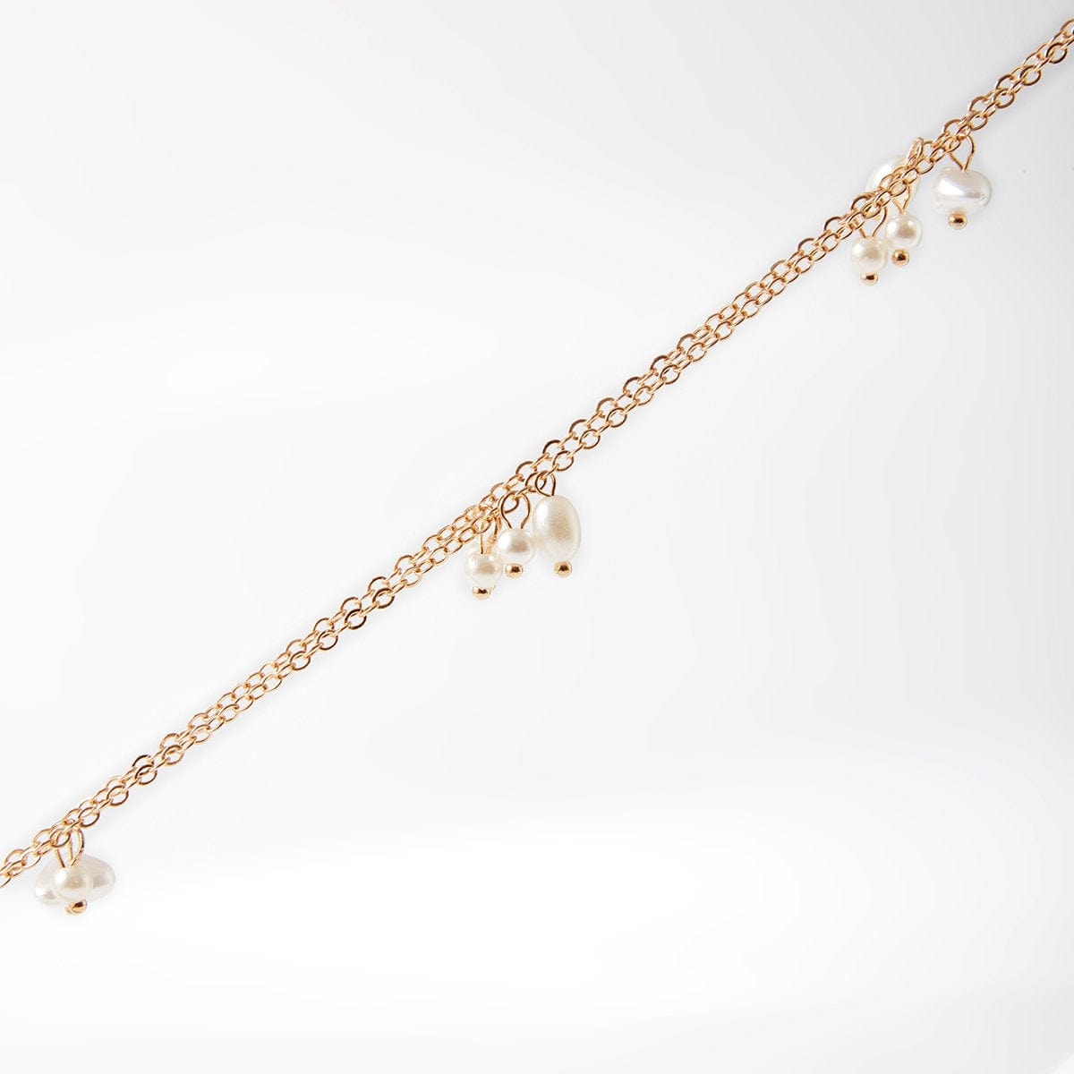 Dainty Pearl Tassel Belly Chain