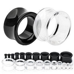 Double Flared Acrylic Ear Tunnels Spacers