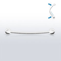 Flexible PTFE Acrylic Straight Barbell