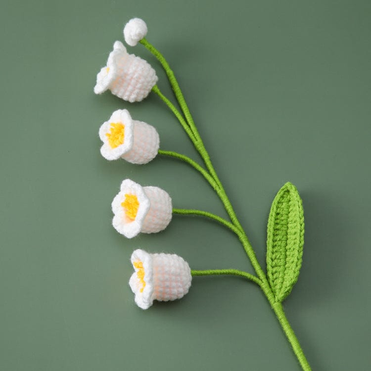 Handmade Crochet Lily Of The Valley Flower