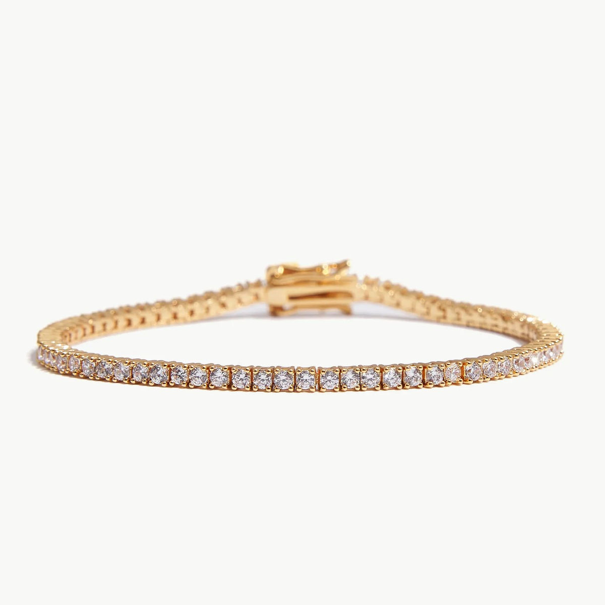 Dainty Gold Tennis Bracelet-2.3mm