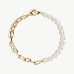 Pearl Boyfriend Bold Bracelet