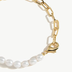 Pearl Boyfriend Bold Bracelet