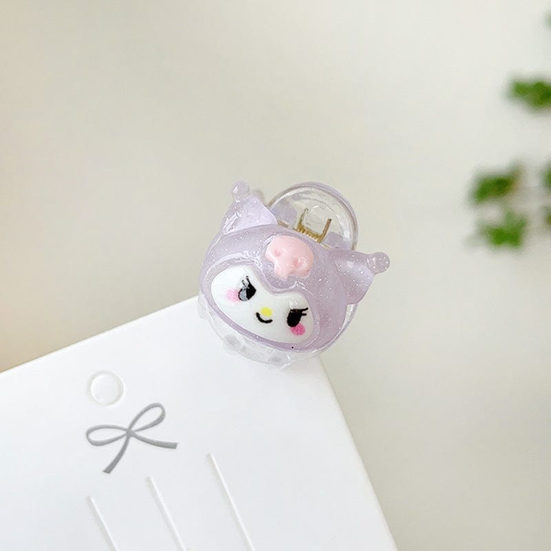 Kawaii 6 Pieces Sanrio Hair Clips Set