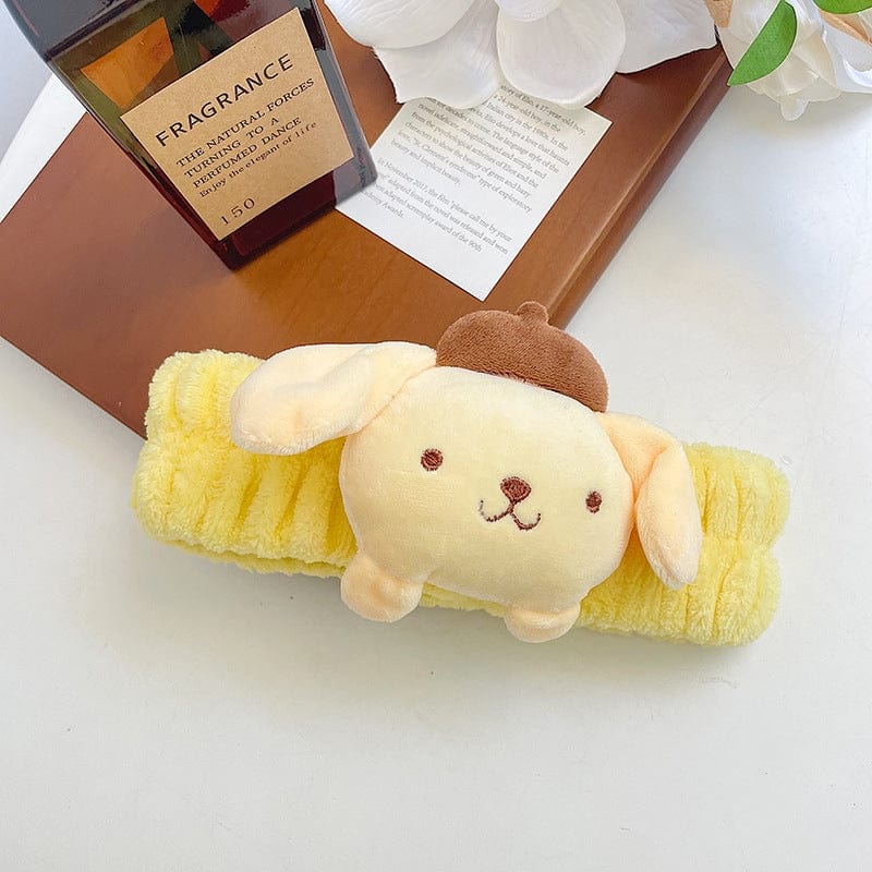 Kawaii Spa Makeup Face Wash Plush Headband