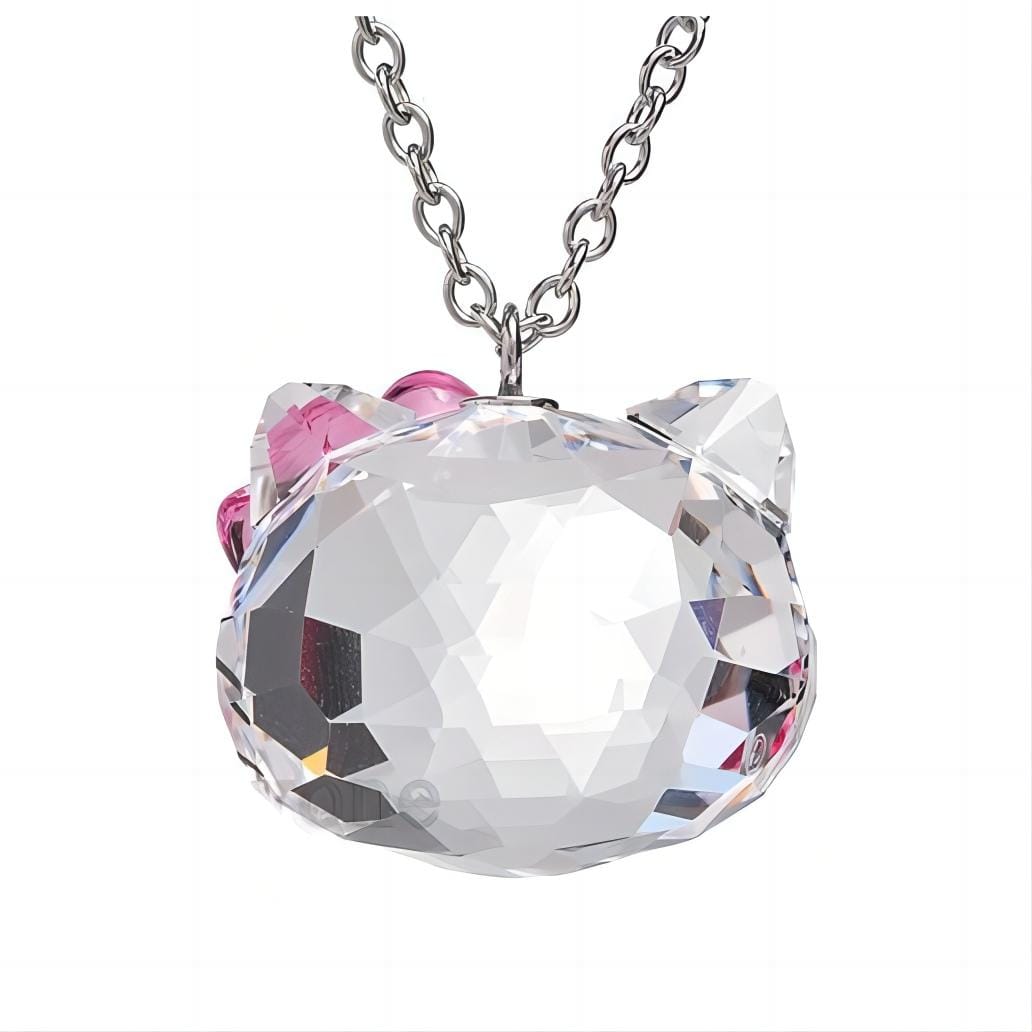 Kawaii Swarovski Hello Kitty Necklace