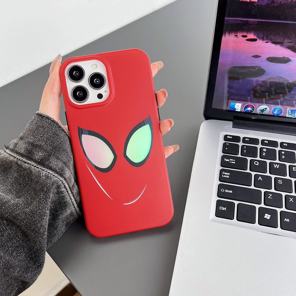 Marvel Spider-Man Laser Couple iPhone Case