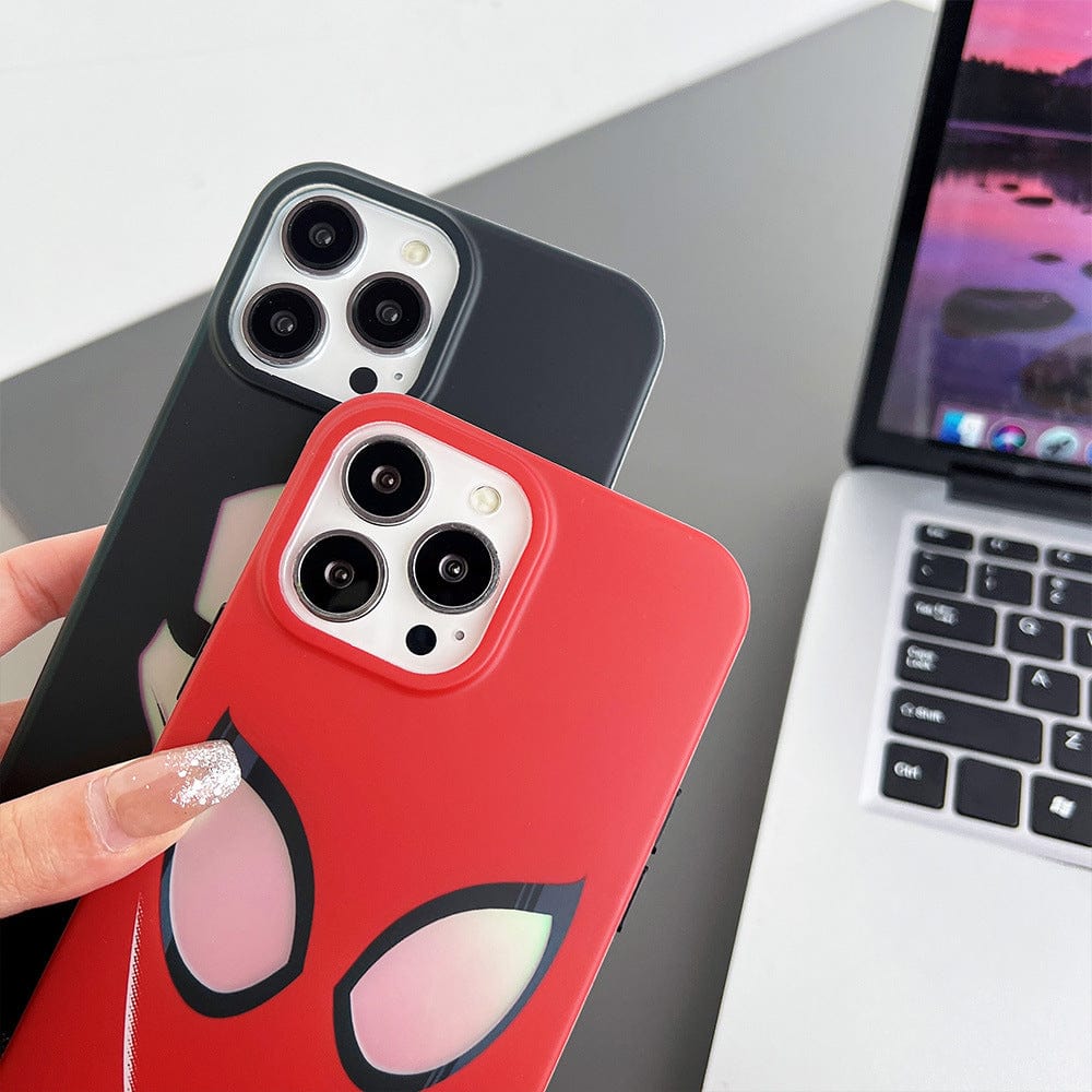 Marvel Spider-Man Laser Couple iPhone Case