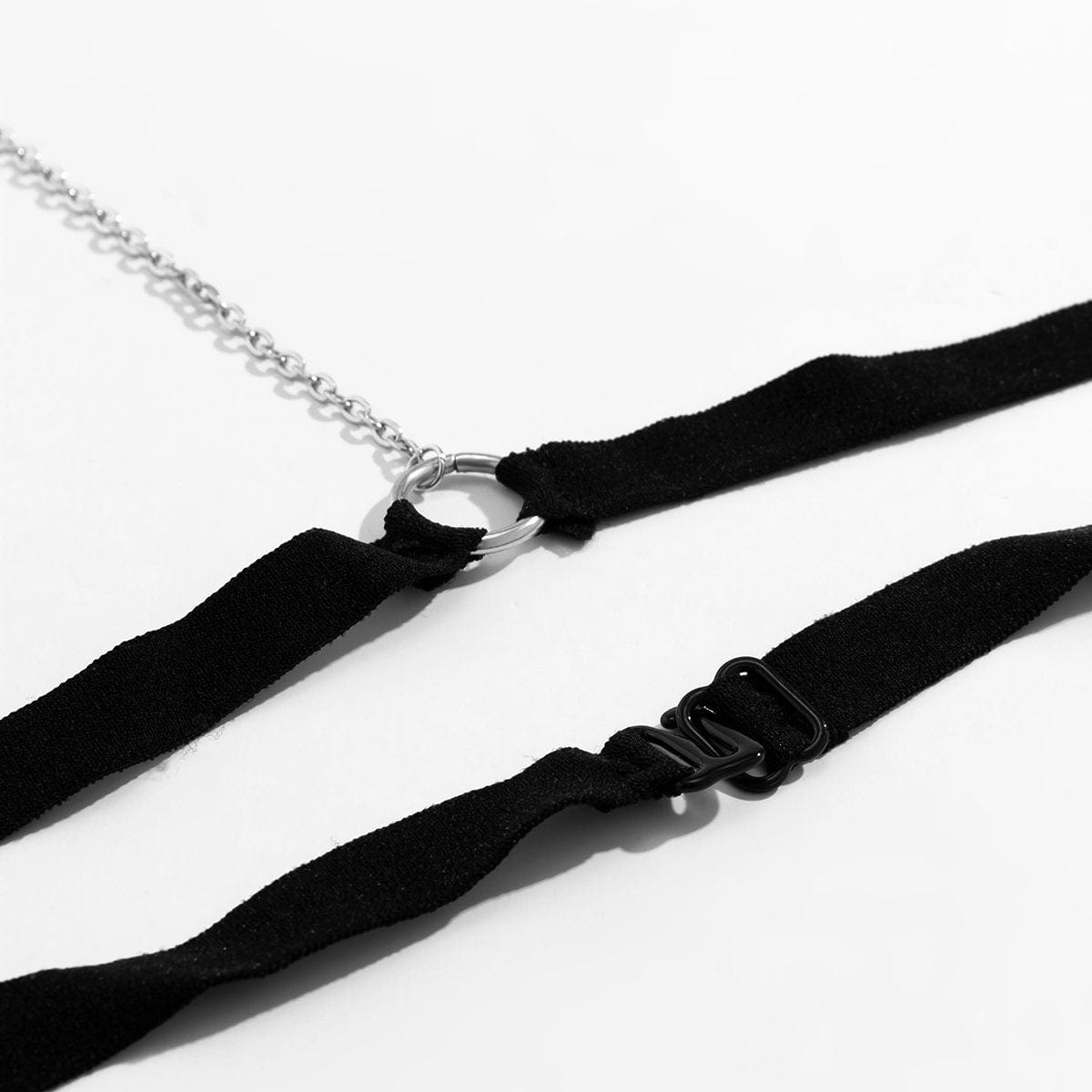 Minimalist Elastic Band Body Chain Necklace