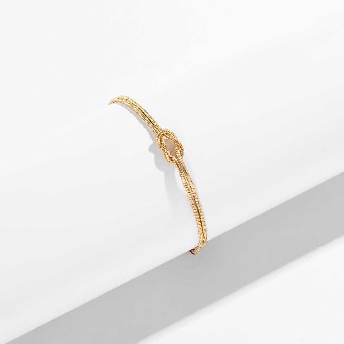 Minimalist Layering Snake Chain Bracelet