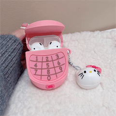 Sanrio Hello Kitty AirPods Earphone Case With Key Chain