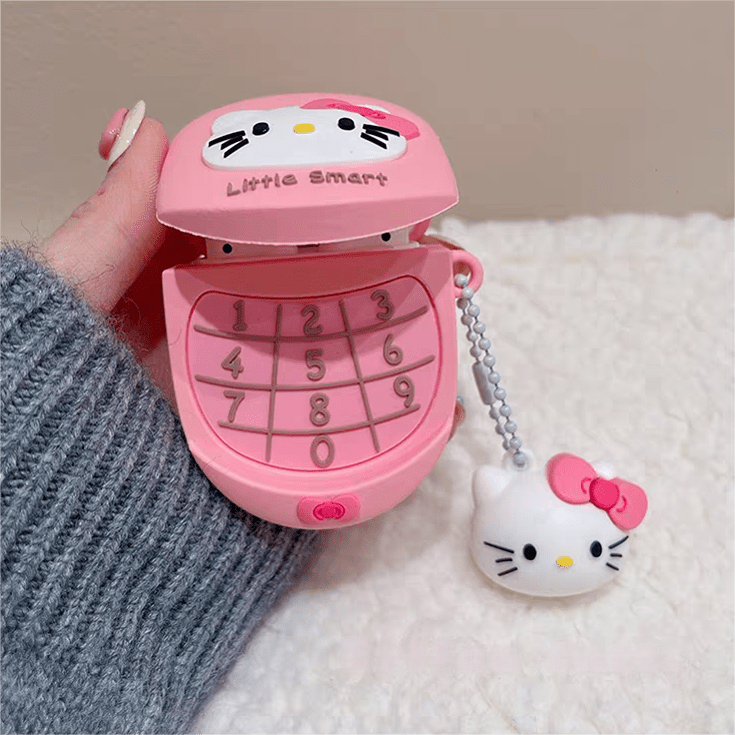 Sanrio Hello Kitty AirPods Earphone Case With Key Chain