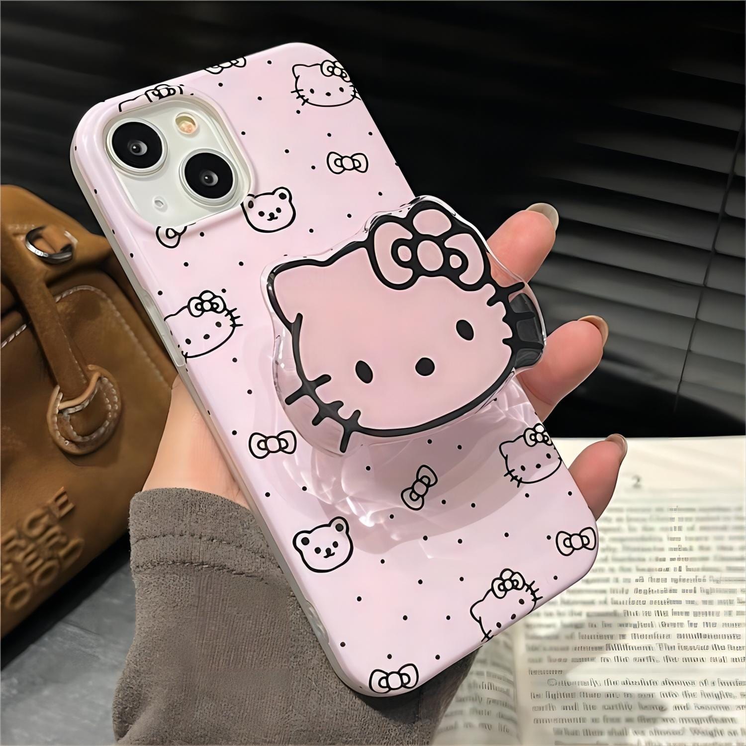 Sanrio Hello Kitty iPhone Case With Stand