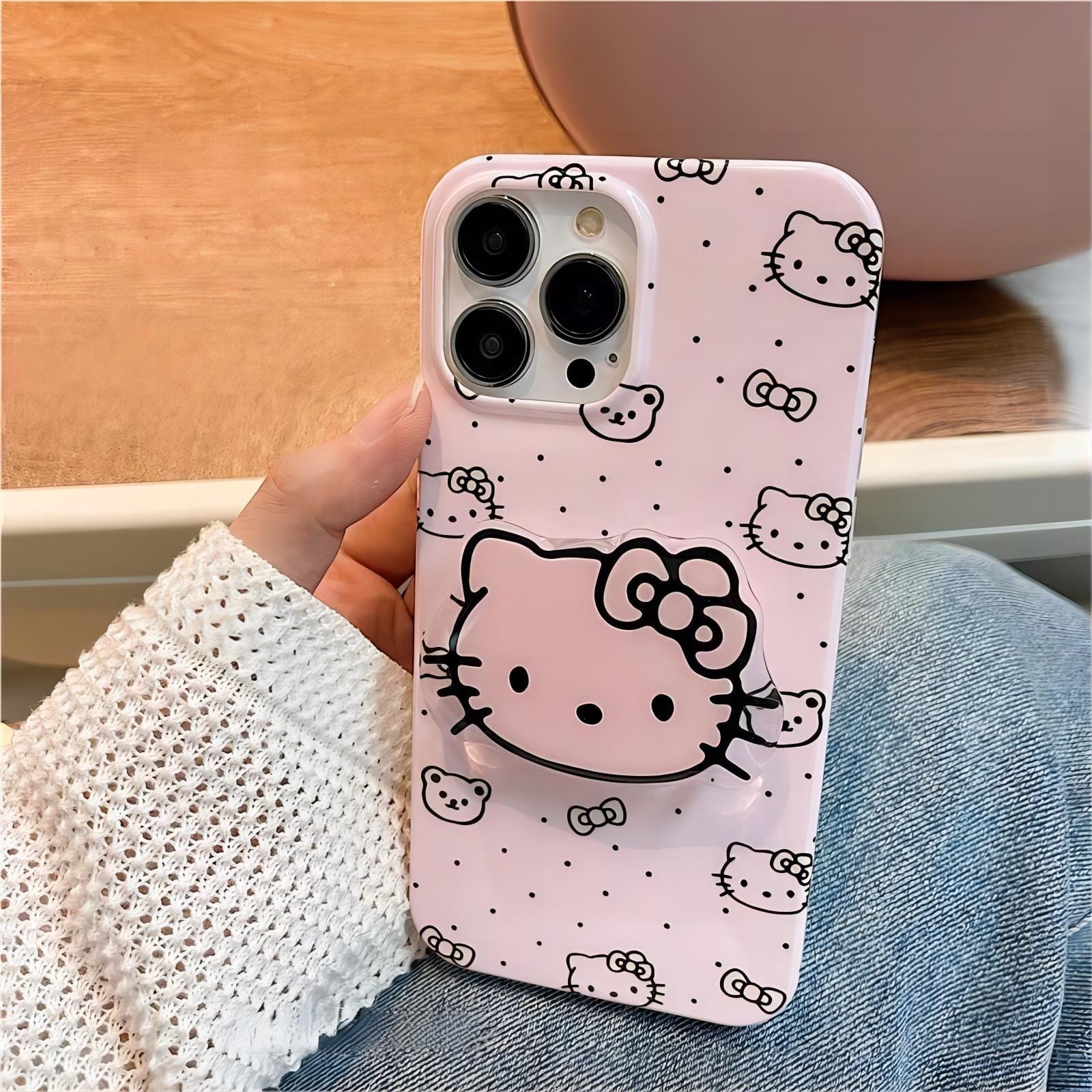 Sanrio Hello Kitty iPhone Case With Stand