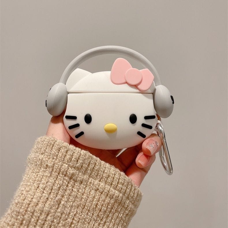 Sanrio Hello Kitty Silicone AirPods Earphone Case