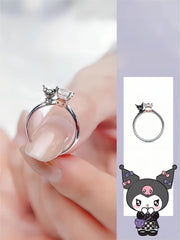 Sanrio Kuromi Diamond Ring