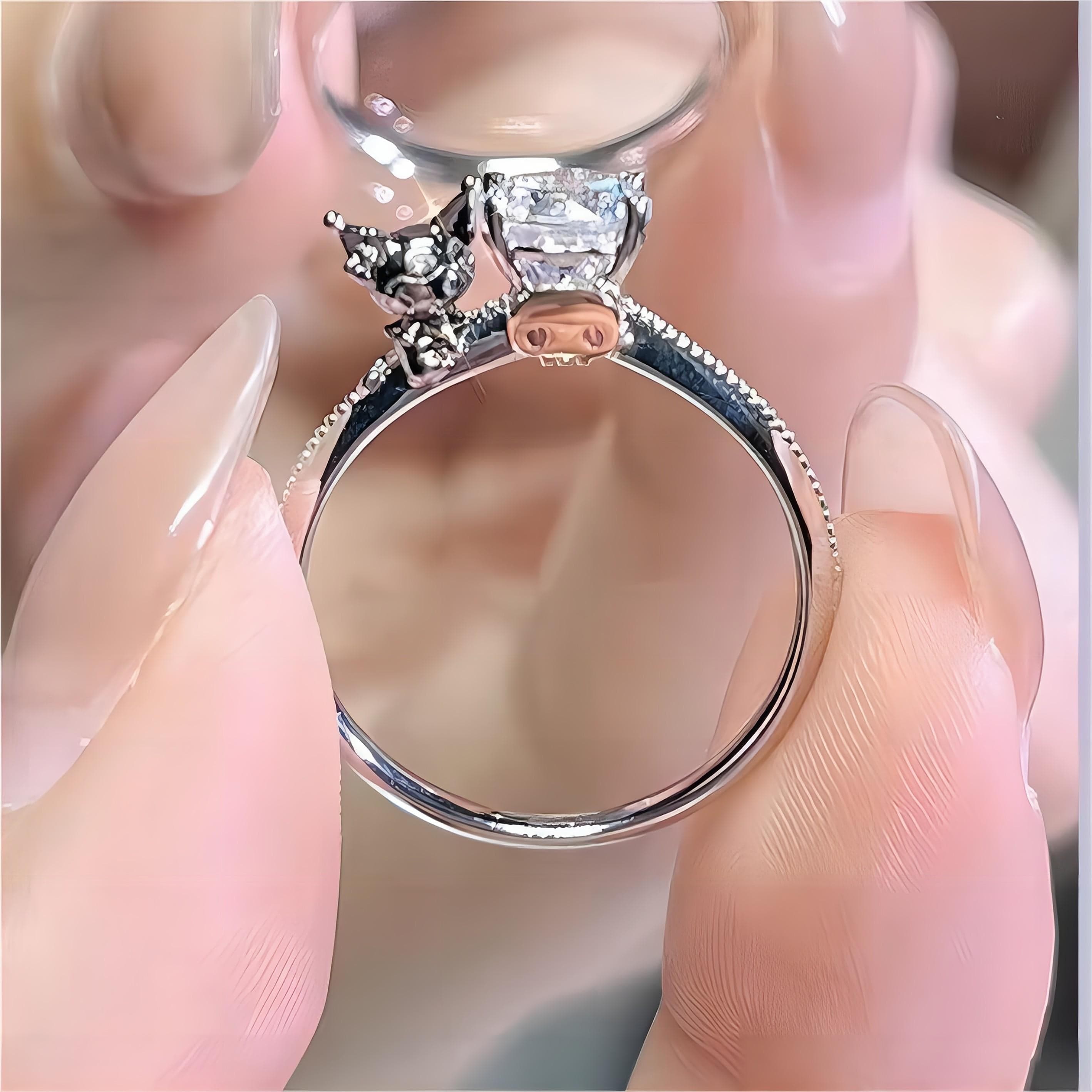 Sanrio Kuromi Diamond Ring