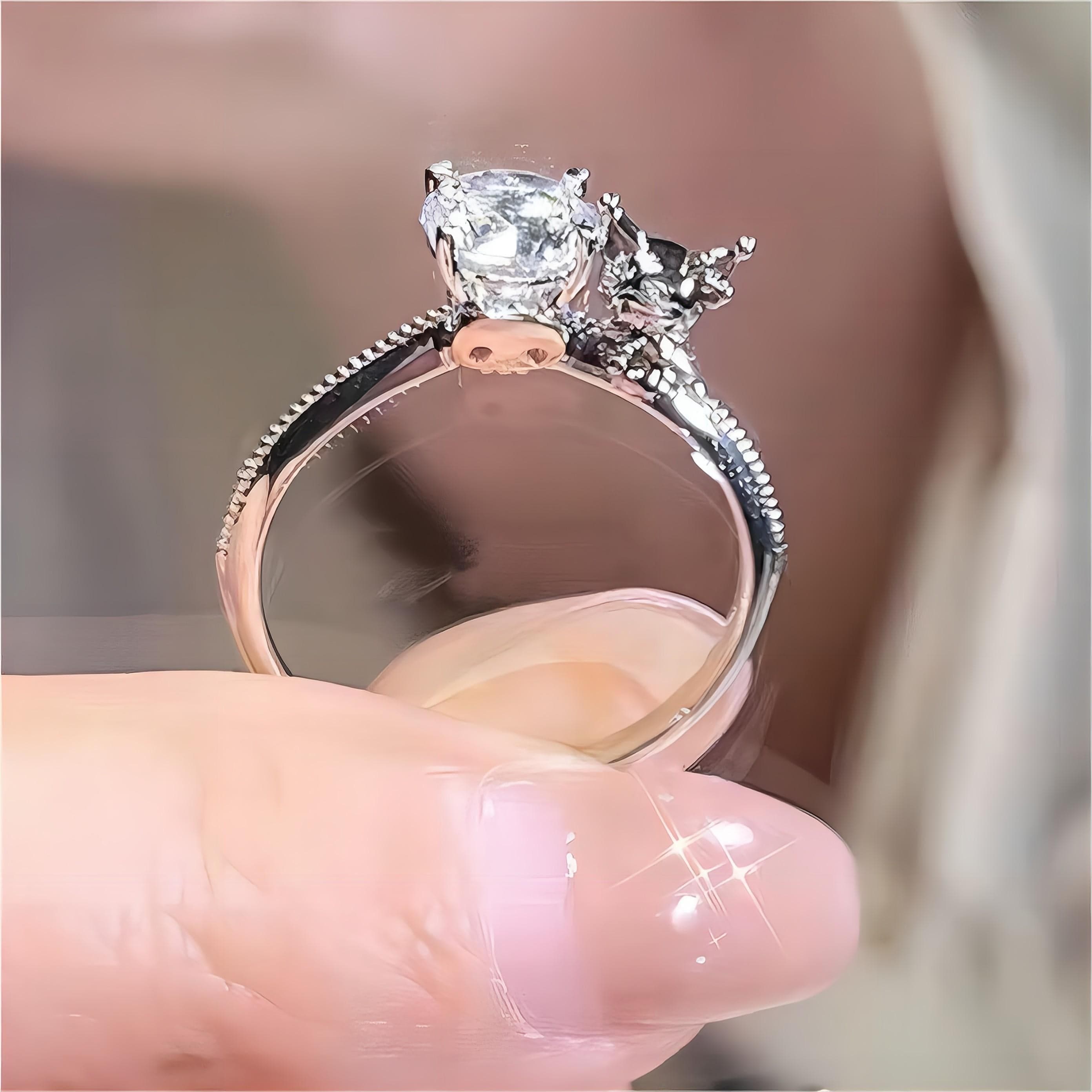 Sanrio Kuromi Diamond Ring