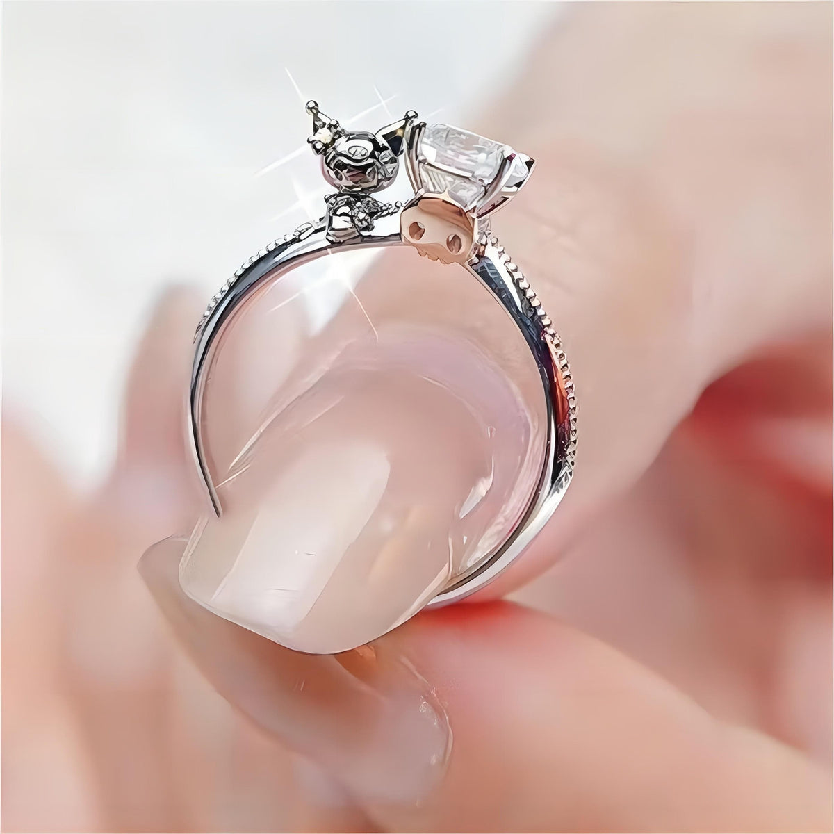 Sanrio Kuromi Diamond Ring