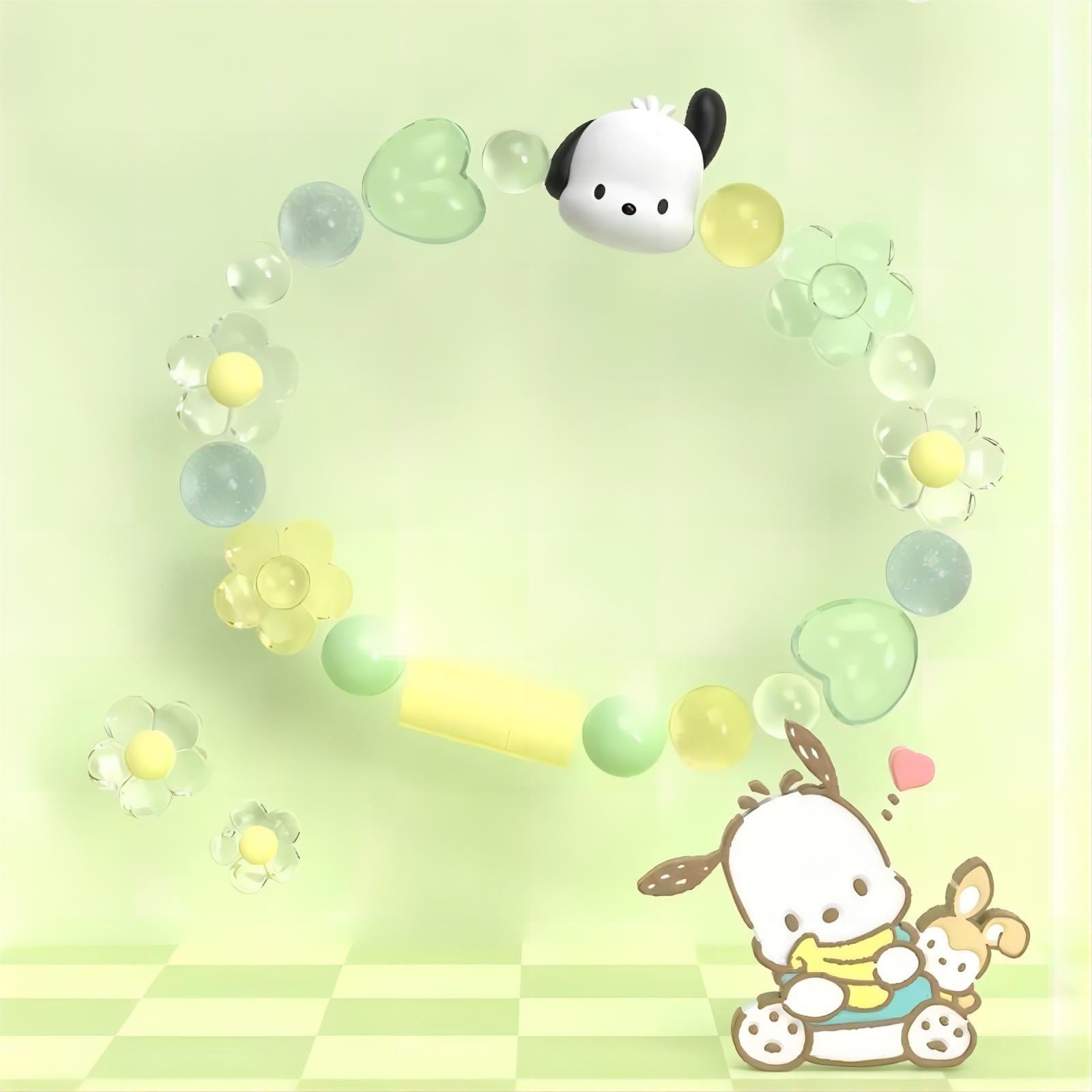 Sanrio Kuromi Pochacco Charging Data Cable Bracelet