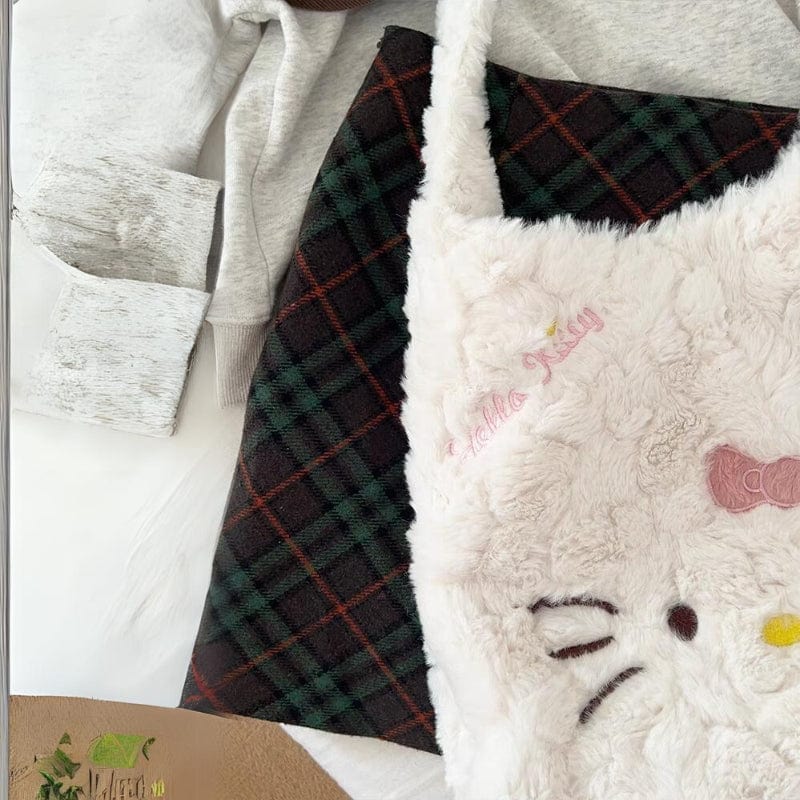 Sanrio Plush Hello Kitty Shoulder Bag