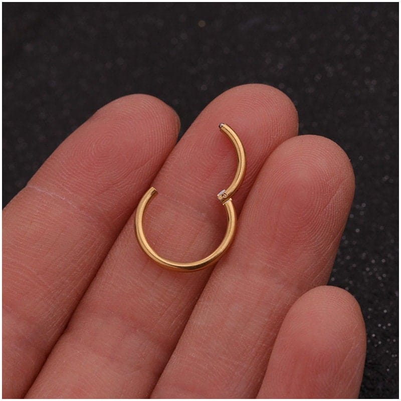 Stainless Steel 16 Gauge Nose Piercing Hoop Nose Ear Ring