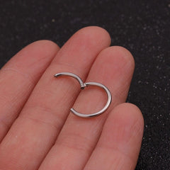 Stainless Steel 16 Gauge Nose Piercing Hoop Nose Ear Ring