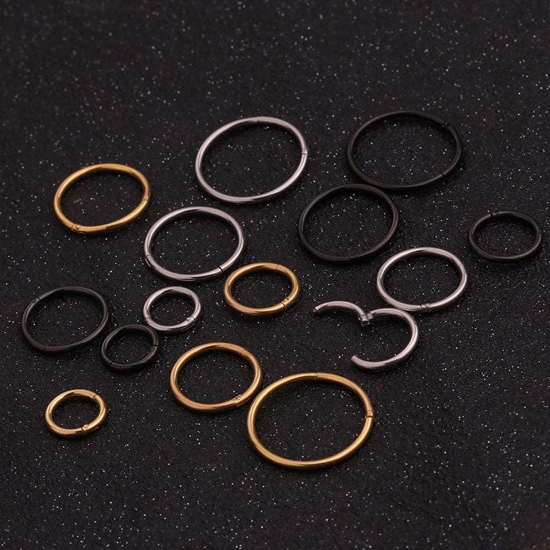 Stainless Steel 16 Gauge Nose Piercing Hoop Nose Ear Ring