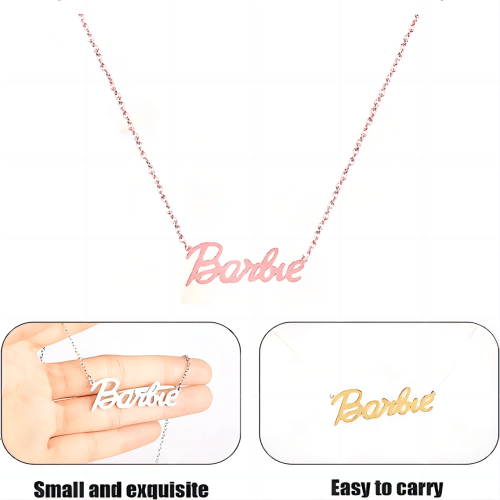 Stainless Steel Barbie Necklace