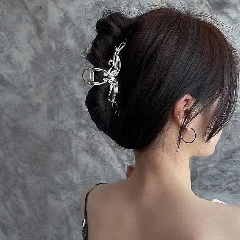 Trendy Abstract Octopus Chignon Claw Clip Hair Clip